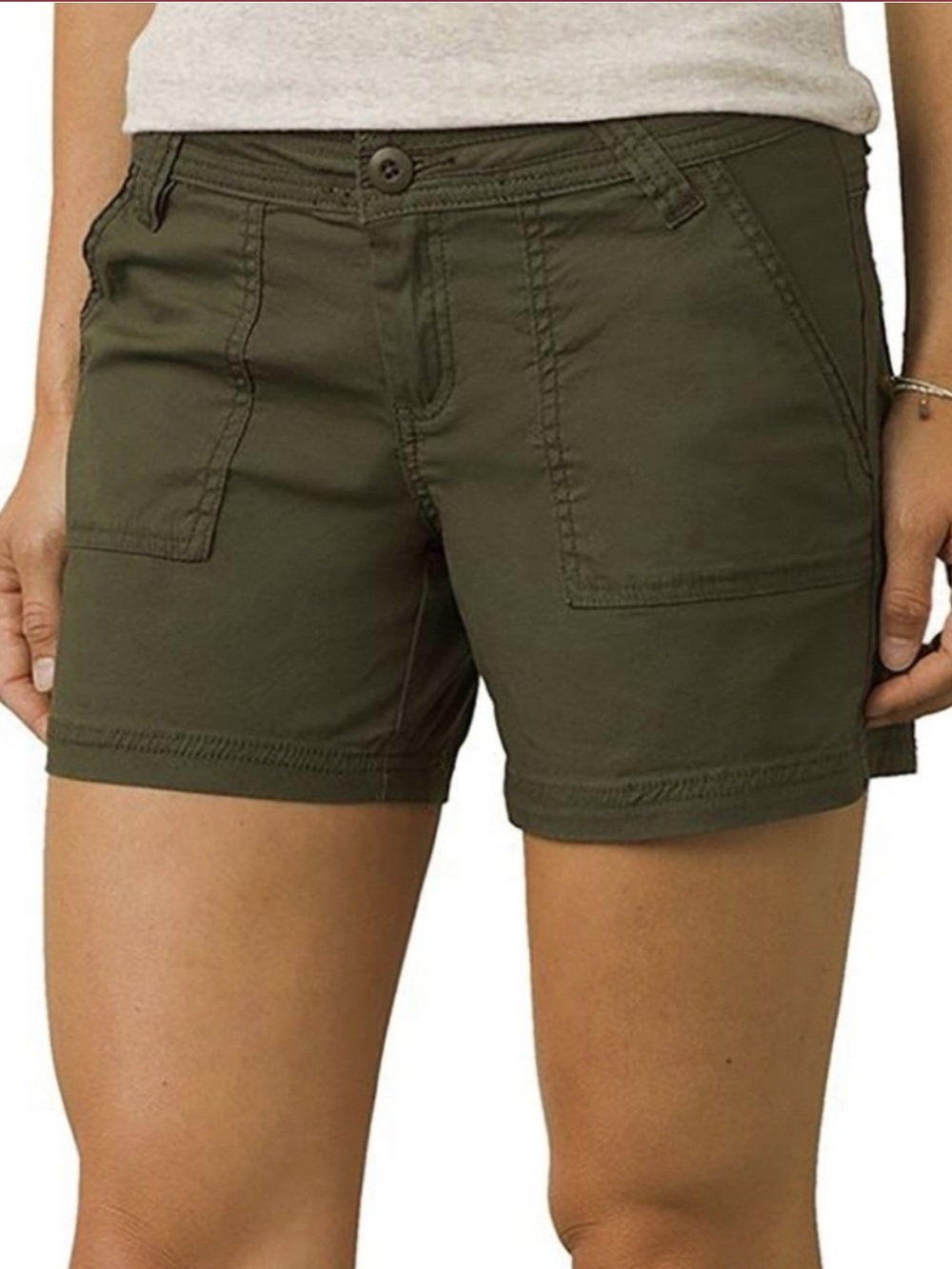 Prana Women’s Tess Short | Size 0 Cargo Green